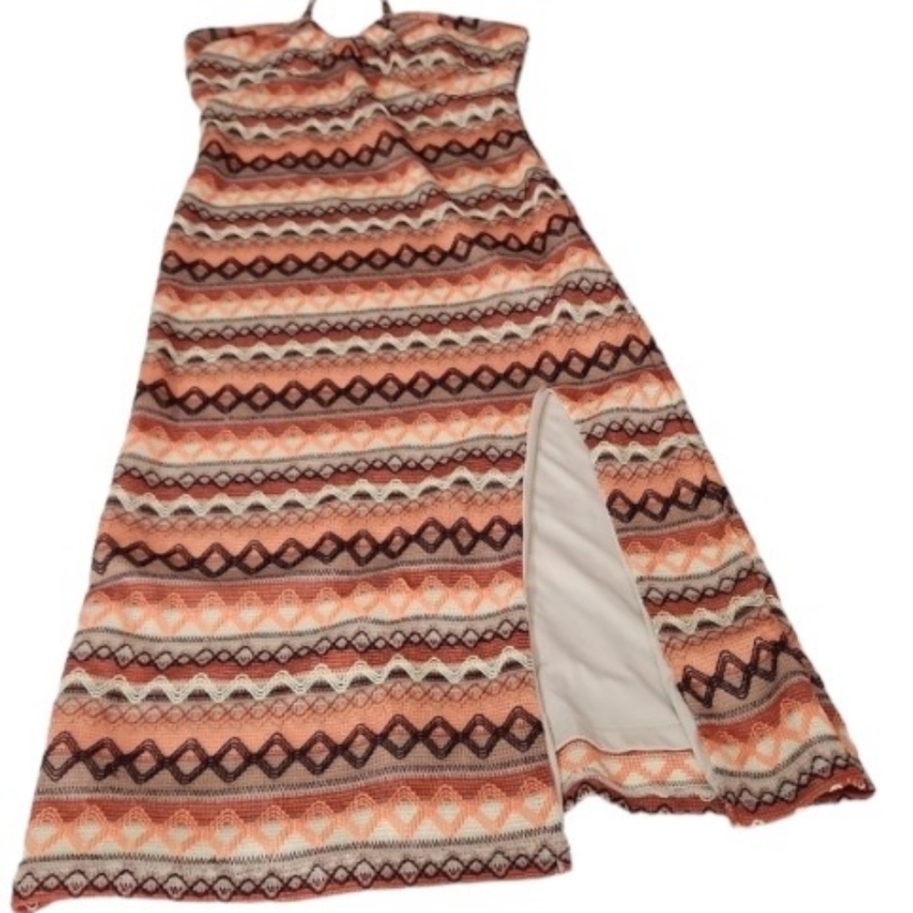 Wild Fable Dress Womens Size M Sleeveless Halter Maxi NEW